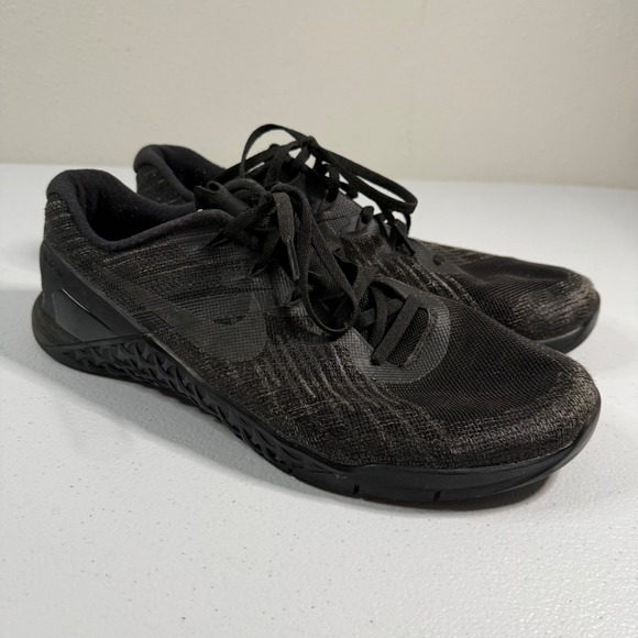 Nike Metcon Training Shoes Men's Black Size 10 CrossFit Weightlifting - Picture 3 of 9